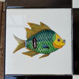 Ceramic coffee table fish 60 's