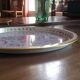 Metal tray Vienna Woods printed cachmire 70s