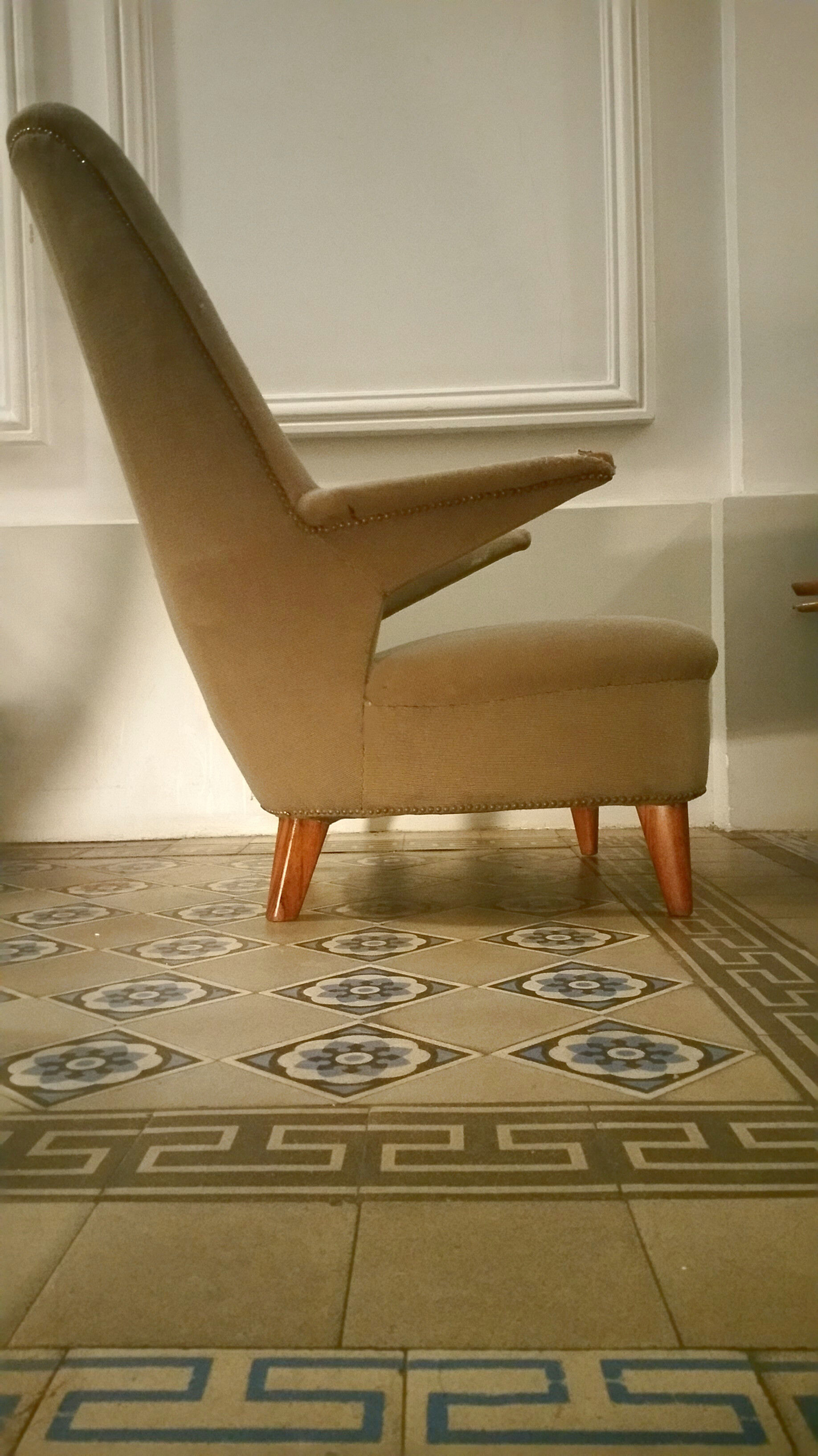 Armchair high danish 50/60s