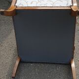 Louis XVI style armchair in solid cherry