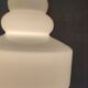 Scandinavian style suspension lampshade in opaline - mid 20th century.