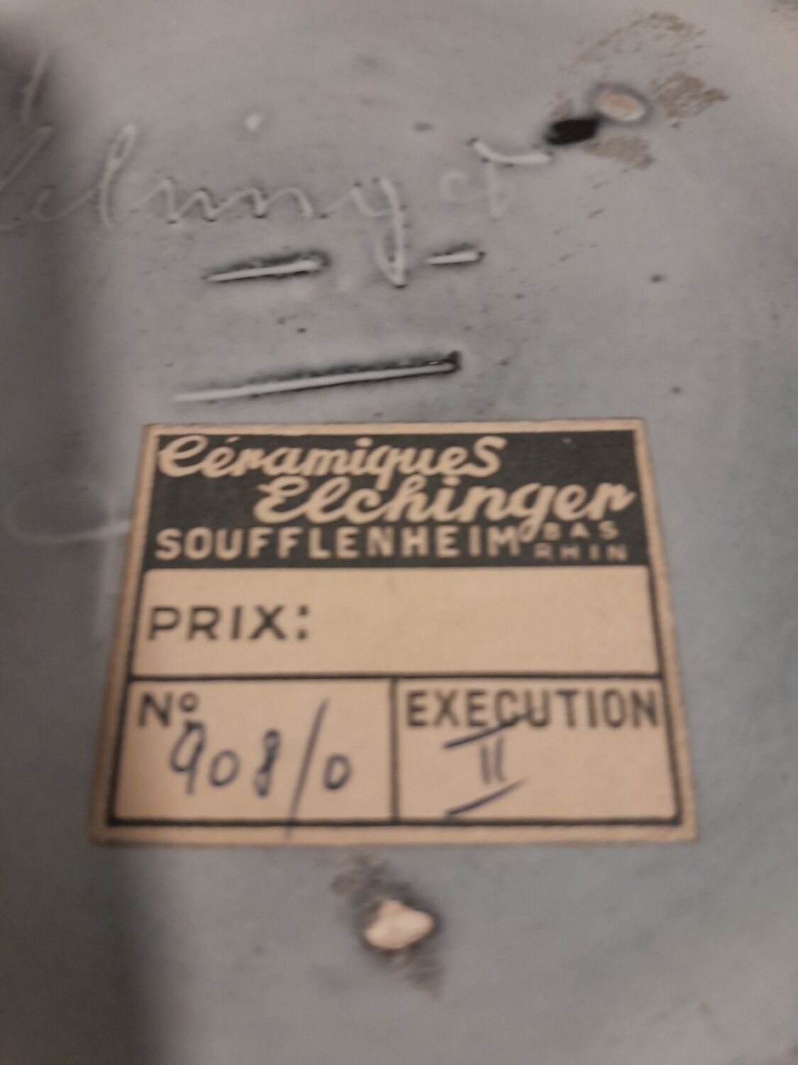 Ceramic vase Elchinger