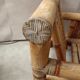 Cube bamboo armchair