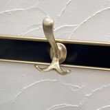 Gold aluminum coat rack
