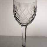 6 verres à eau / vin en cristal