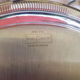 Jean Couzon stainless steel tray 1980