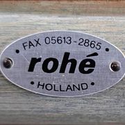 Rohé Noordwolde dining set / table / 4 x matching chairs / 1980s / very good condition