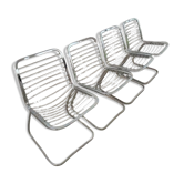 4 Italian design chairs