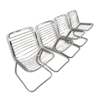 4 Italian design chairs