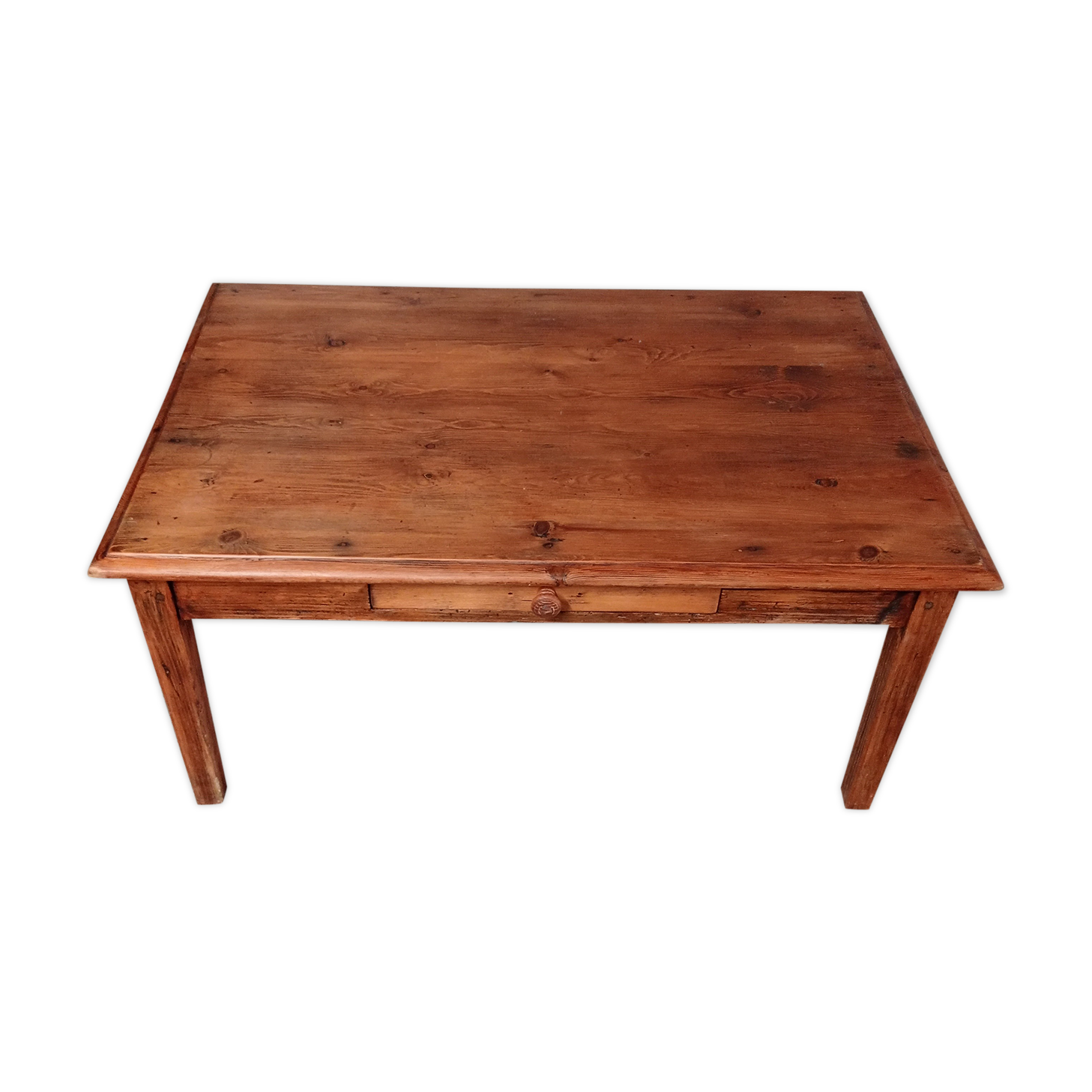 Wooden coffee table