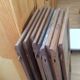Table rectangulaire en bois avec 9 rallonges