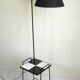 Metal and ceramic floor lamp from the 1950s.