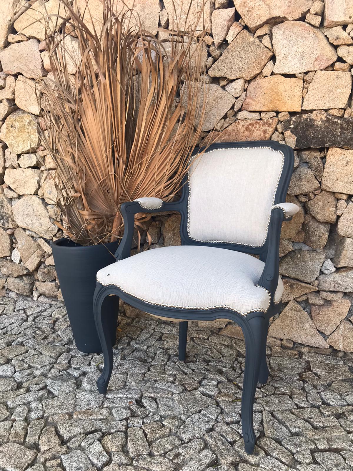 Armchair shepherdess Louis Philippe 1st