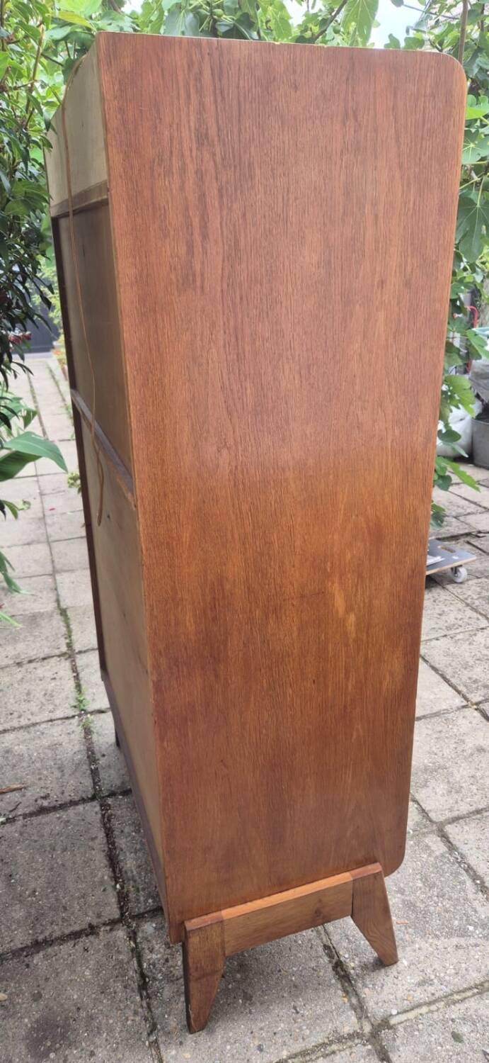 Oak secretary desk, 1960