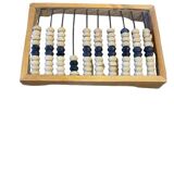 Vintage Russian wooden abacus