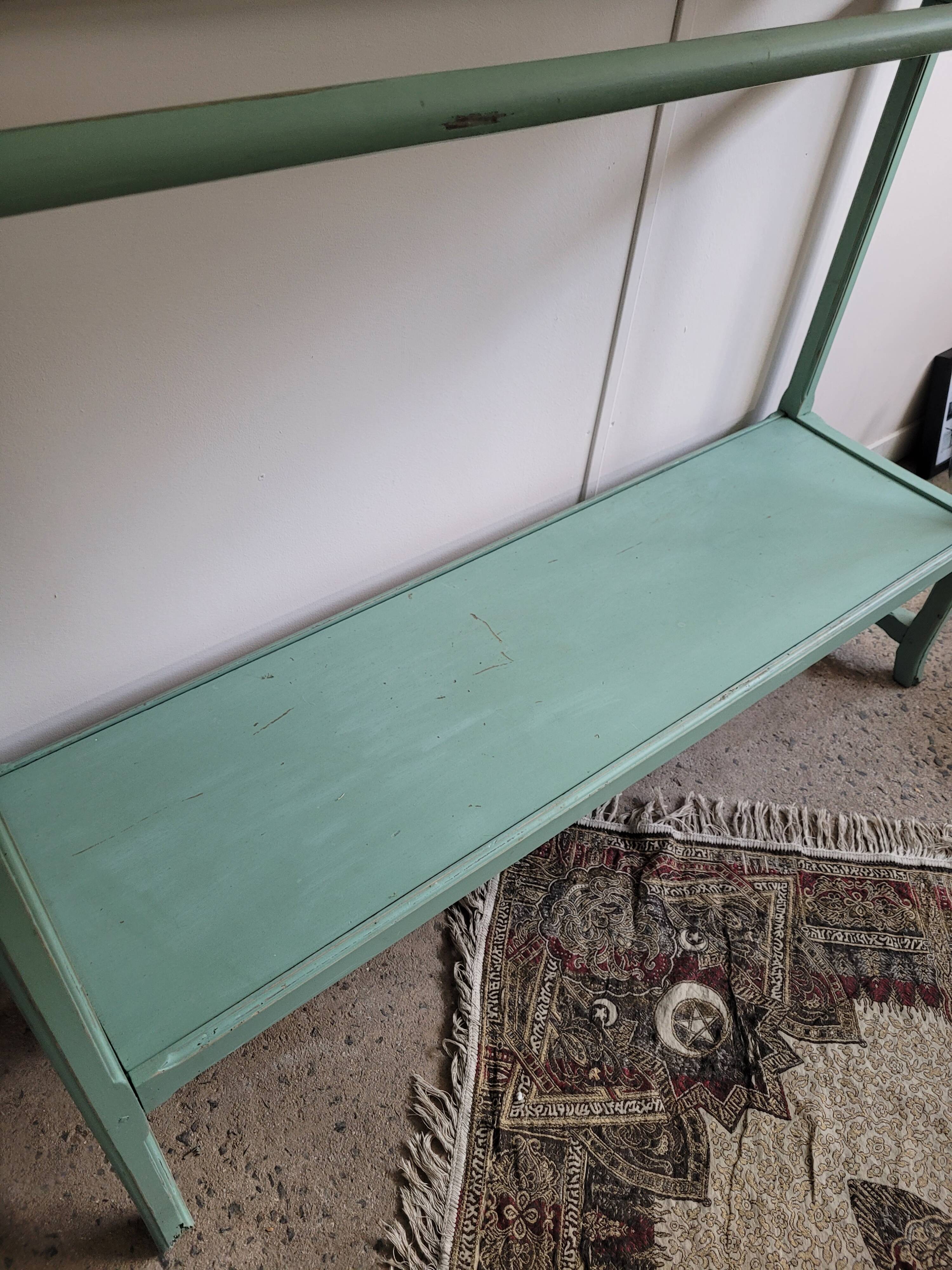 Entrance wardrobe saying "Throw clothes"