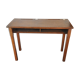 School desk with porcelain inkwells