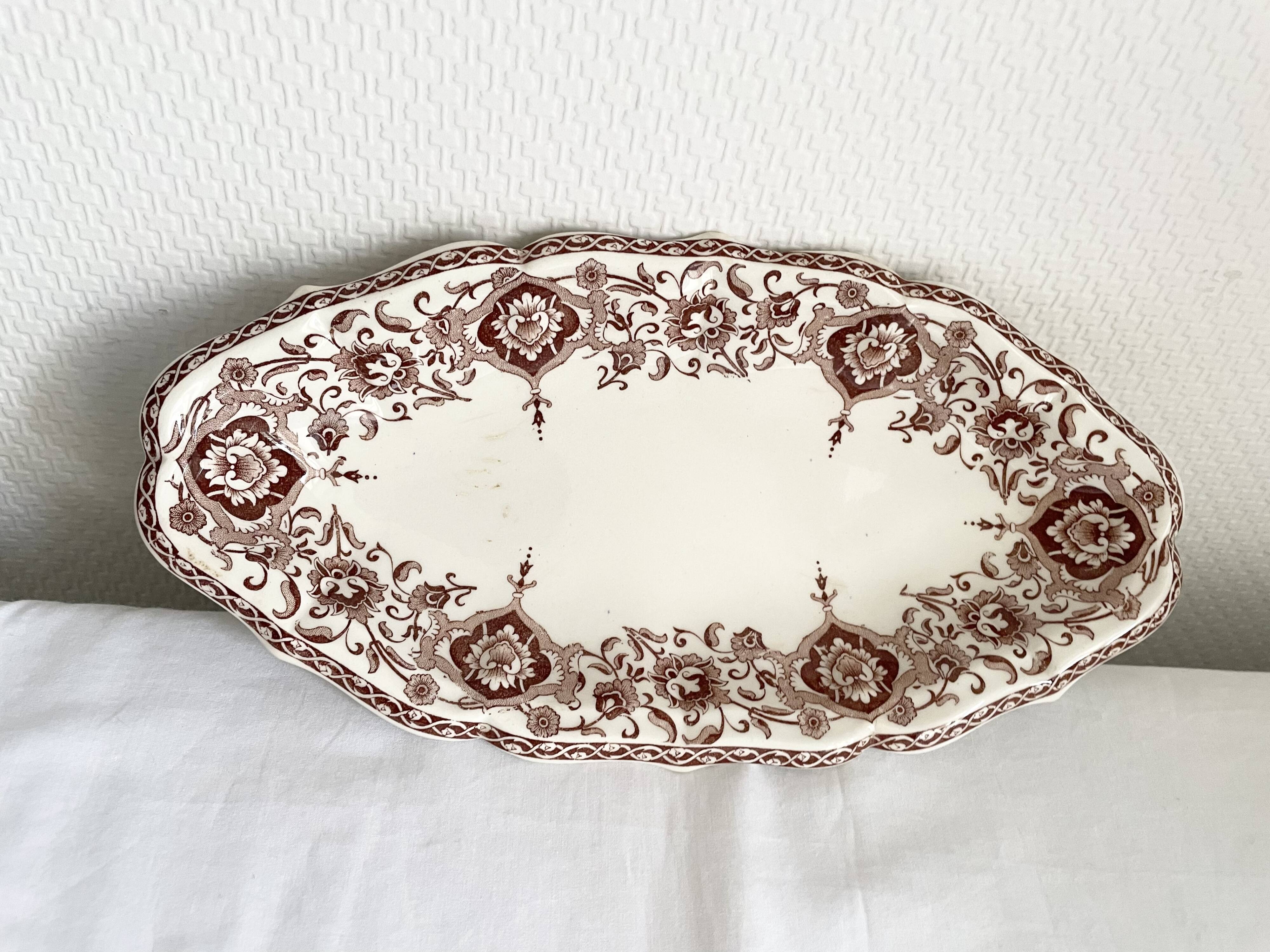 Gien earthenware dish