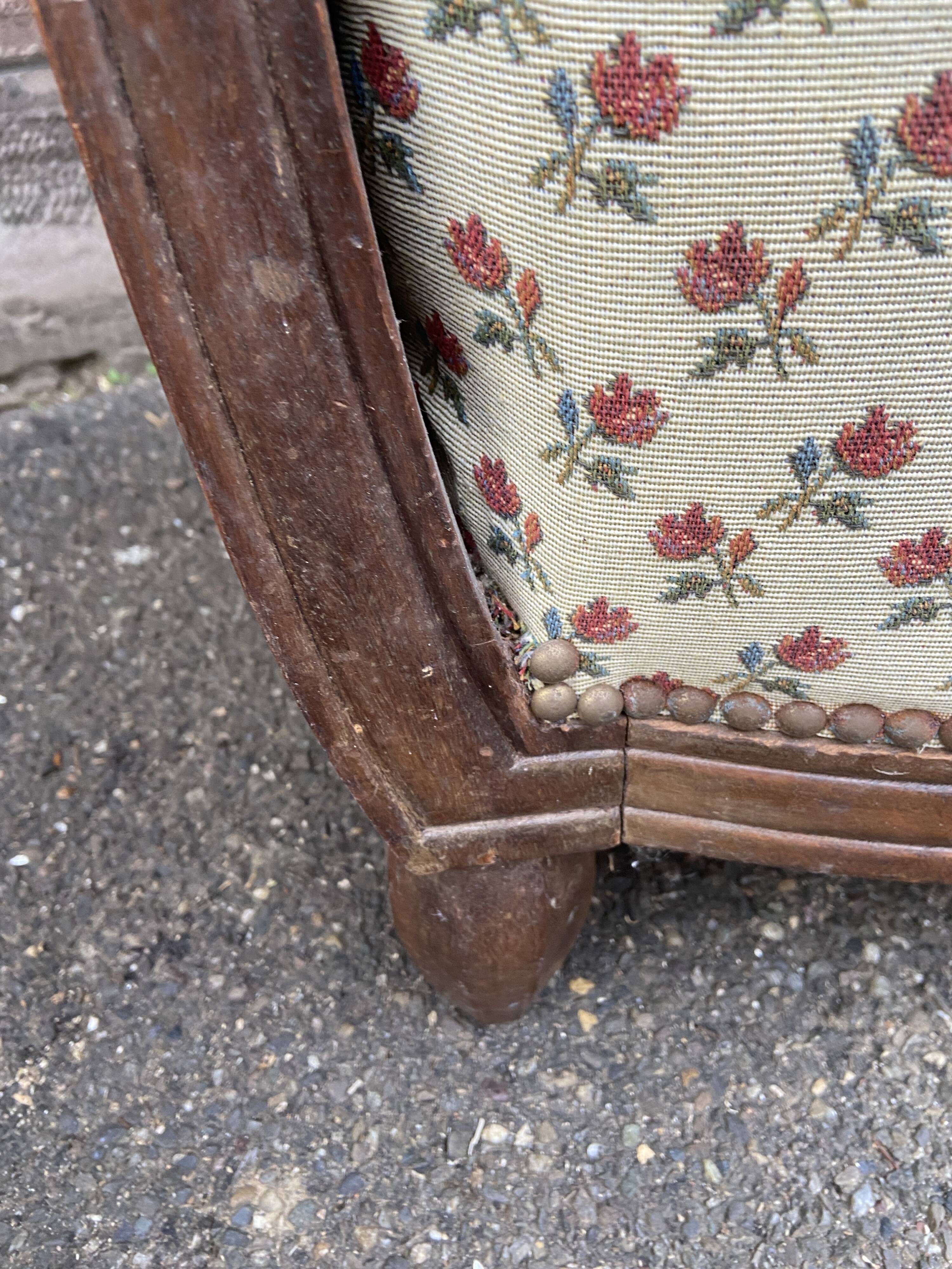 Vintage Art Deco armchair