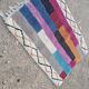 Natural handmade Berber rug 2.5x1.5 m
