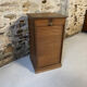 Vintage wooden curtain cabinet