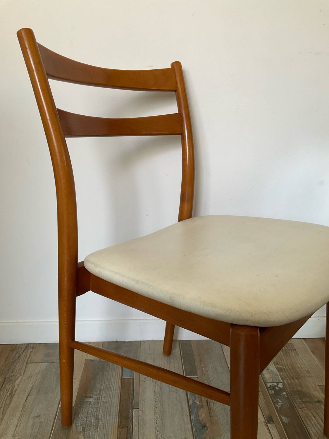 Scandinavian teak chair from the 60s
