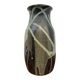 Stoneware vase with drips in the style of Jean Pointu