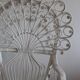 Peacok rattan armchair