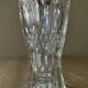 Vintage vase in chiseled Bohemian crystal from the 70s