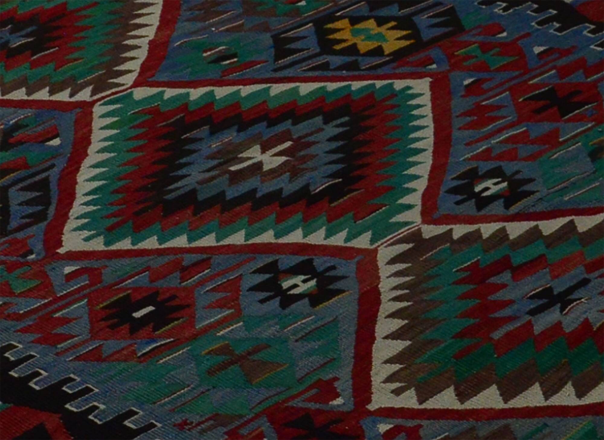 Area kilim rug ,vintage wool turkish handknotted kilim, 295 cmx 160 cm rug