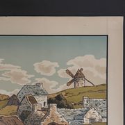 Lithographie par Henri Rivière Les Aspects de la Nature - Le Vallon