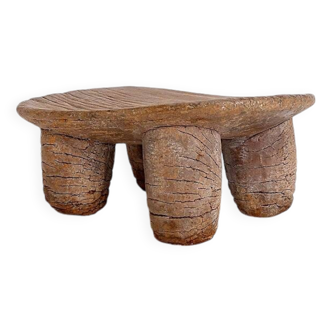 African "Senufo" Stool Hand Carved - Ivory Coast