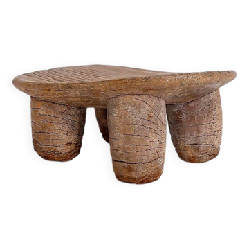 African "Senufo" Stool Hand Carved - Ivory Coast