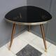Black and Gold glass table 1960s