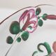 Decorative plate St. Clement, hand-painted ceramic, France, 19th century