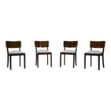 Art Deco Makassar dining chairs, 1930s, set of 4