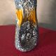Ceramic vase 1960 In Ceramic Fat Lava Vallauris 25x15 very good condition