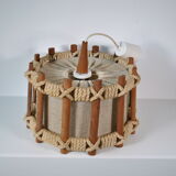 Suspension in rope and wood 1970