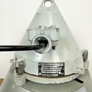Lampe antidéflagrante industrielle avec abat-jour en aluminium d’Elektrosvit, années 1970