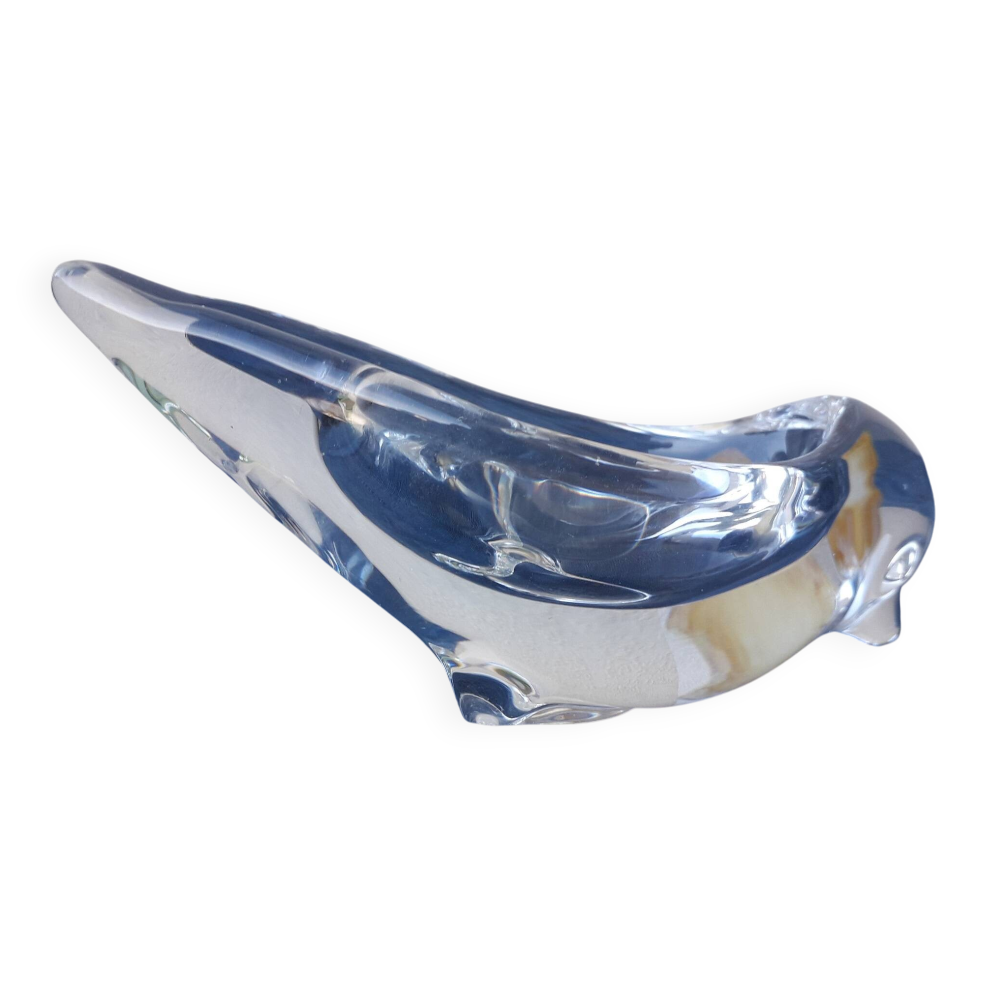 Crystal bird catchall