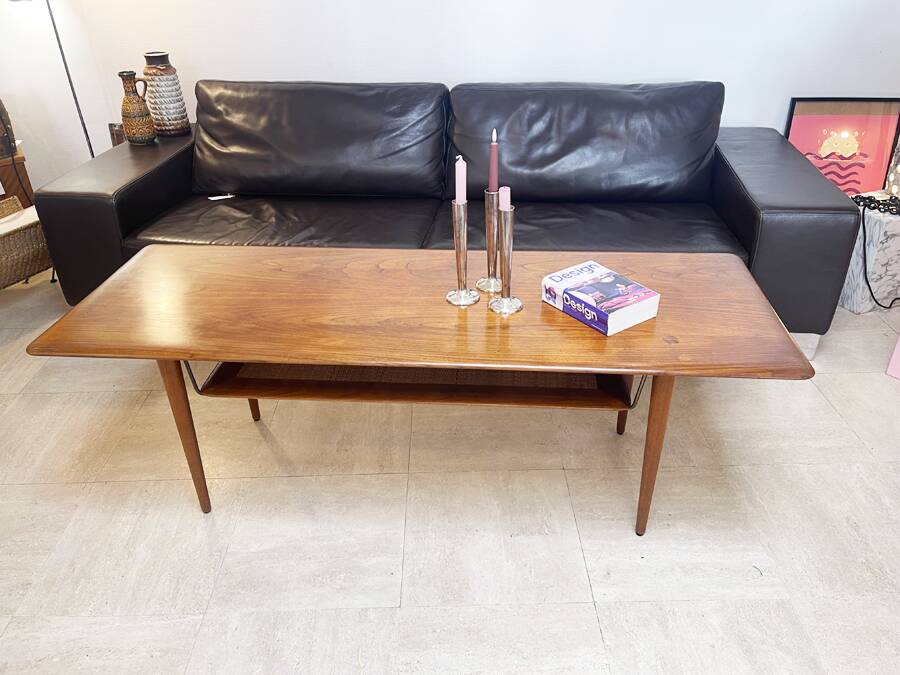 Teak coffee table Peter Hvidt & Orla Mølgaard – 1970s