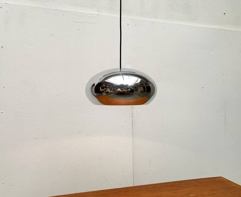 Mid-century Danish suspension light by Jo Hammerborg for Fog & Mørup, 1960s.