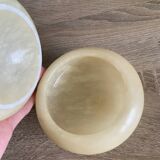 Vintage white marble box