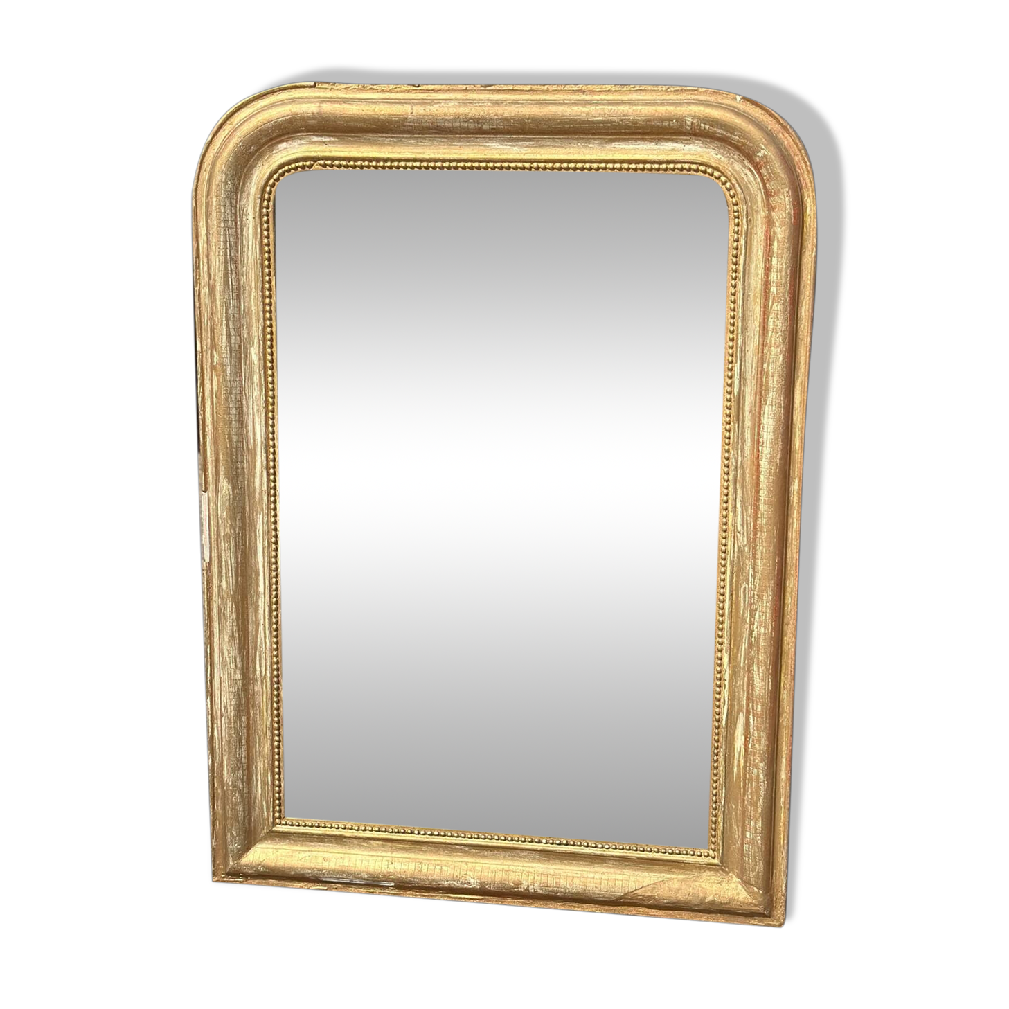 Miroir doré Louis Philippe