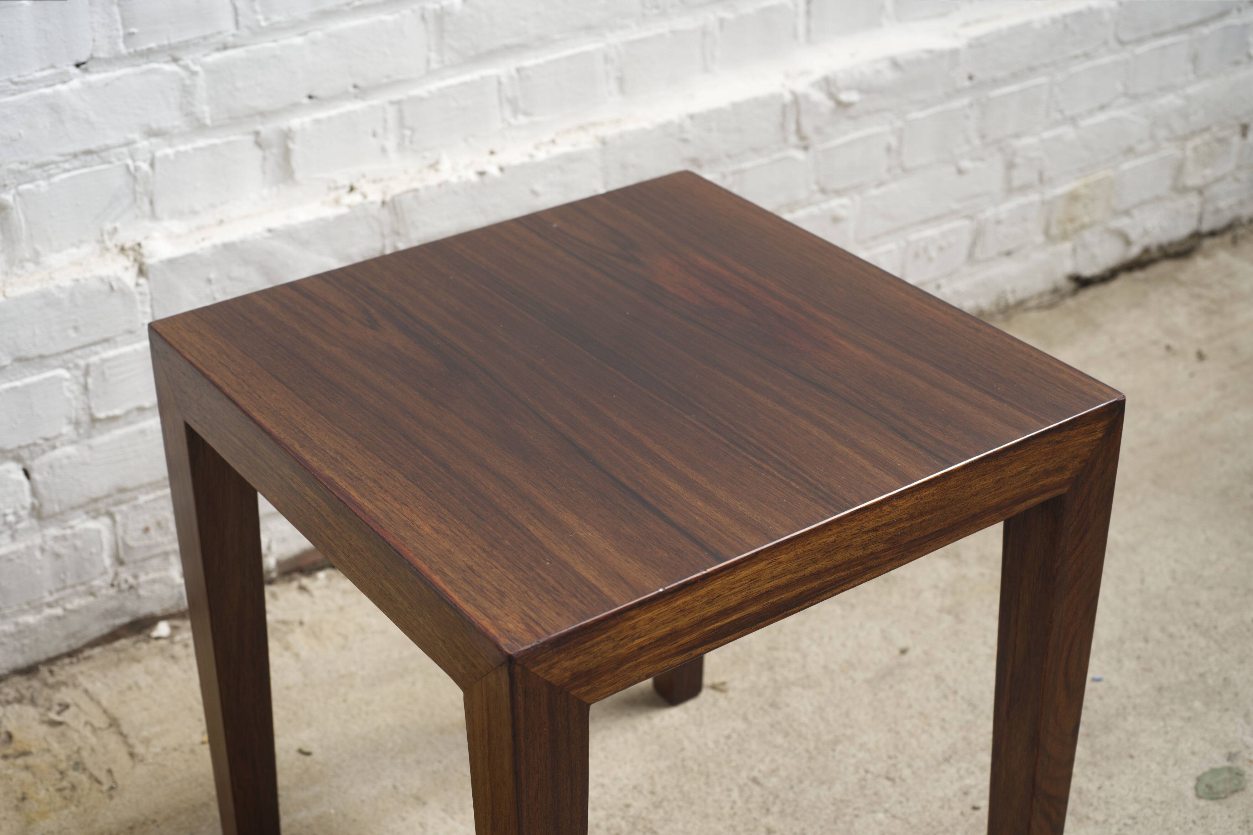 Table d'appoint en teck de Severin Hansen, années 1960