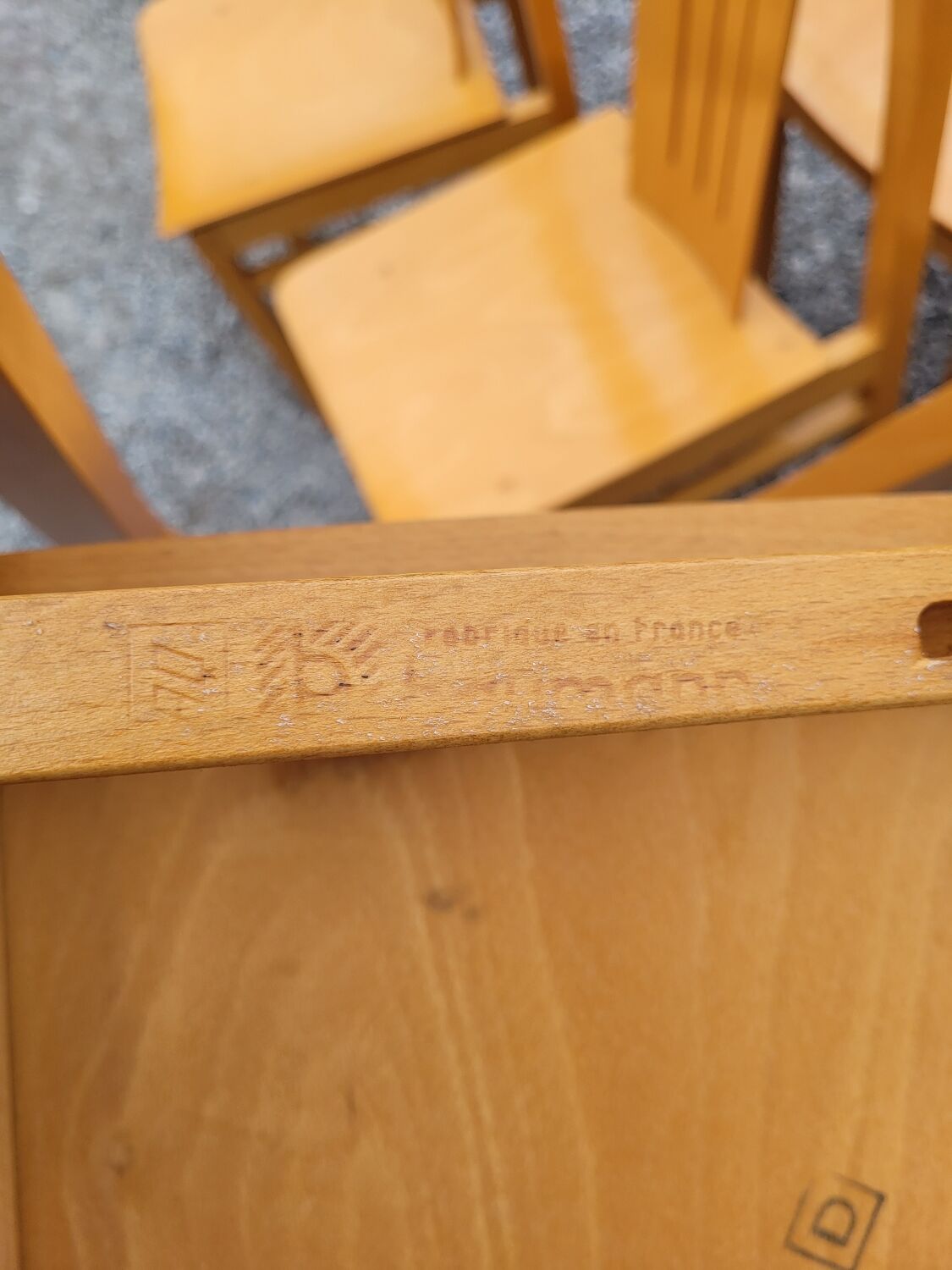 8 Baumann chairs from the 70s