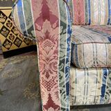 Sofa bed in fabric