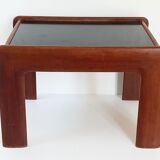 Vintage solid teak side table 1960