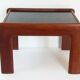 Vintage solid teak side table 1960