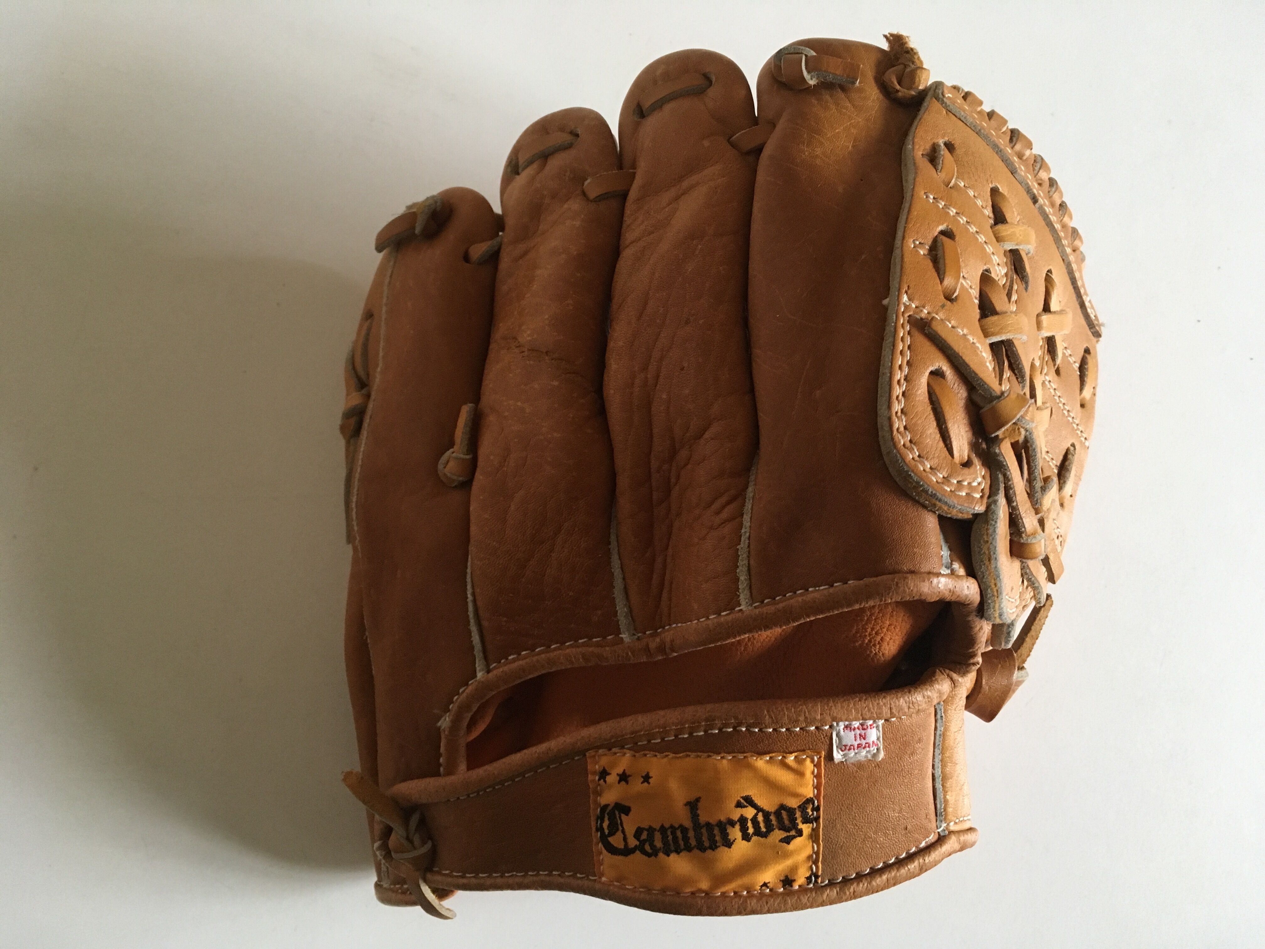 Years leather baseball glove 60s USA made in Japan